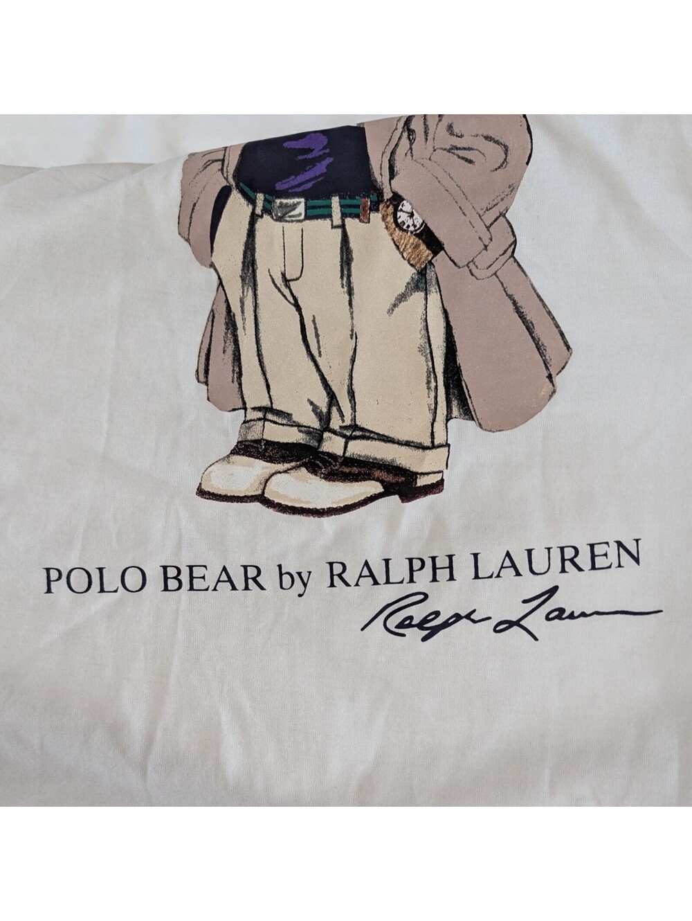 Polo Ralph Lauren Polo Bear Pocket T-Shirt White Size LNWT - Picture 5 of 9